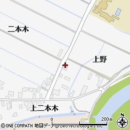 秋田県由利本荘市薬師堂上野79周辺の地図