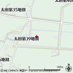 岩手県花巻市太田第３９地割82-3周辺の地図