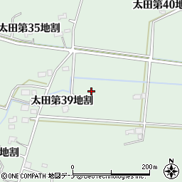岩手県花巻市太田第３９地割82周辺の地図