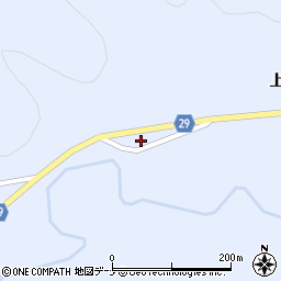 秋田県横手市大森町八沢木（沢田）周辺の地図