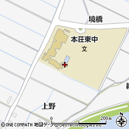 秋田県由利本荘市薬師堂上野6周辺の地図