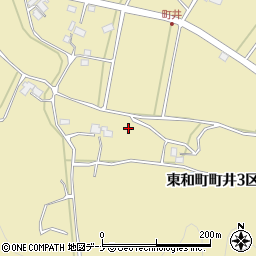 岩手県花巻市東和町町井３区周辺の地図