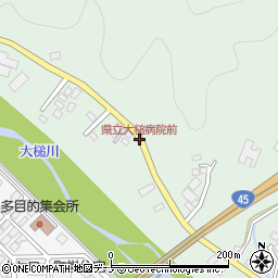県立大槌病院前周辺の地図