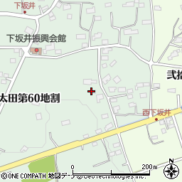 岩手県花巻市太田（第６０地割）周辺の地図