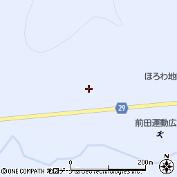 秋田県横手市大森町八沢木屋布下周辺の地図