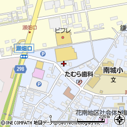 株式会社トベ　花巻営業所周辺の地図