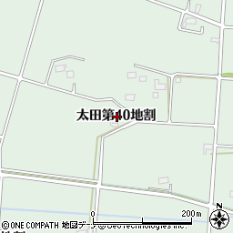 岩手県花巻市太田第４０地割周辺の地図