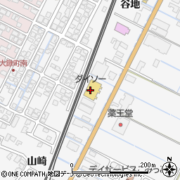 ダイソー本荘薬師堂店周辺の地図