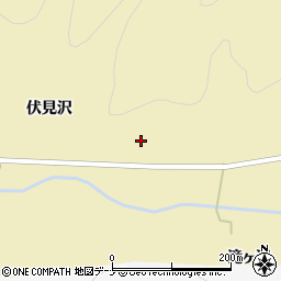 秋田県由利本荘市南ノ股伏見沢6周辺の地図