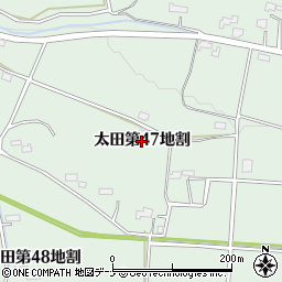 岩手県花巻市太田（第４７地割）周辺の地図