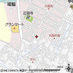 秋田県由利本荘市薬師堂山崎156-6周辺の地図