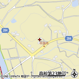 岩手県花巻市高松第２１地割周辺の地図