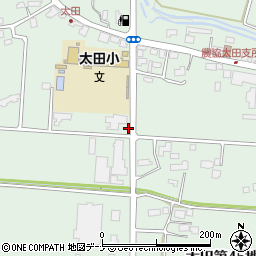 岩手県花巻市太田第３２地割167周辺の地図