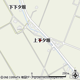 秋田県仙北郡美郷町金沢西根上下タ堰55周辺の地図