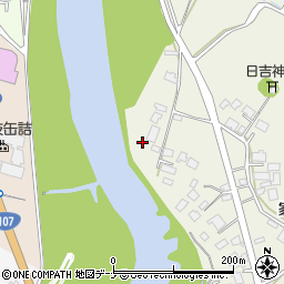 秋田県由利本荘市二十六木家口田4周辺の地図