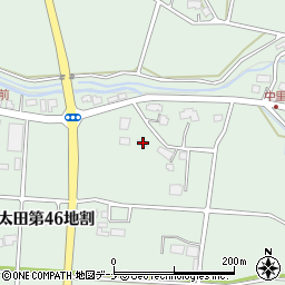 岩手県花巻市太田第４６地割288-2周辺の地図