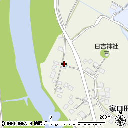 秋田県由利本荘市二十六木上鎌田野50周辺の地図