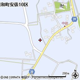 岩手県花巻市東和町安俵（１０区）周辺の地図