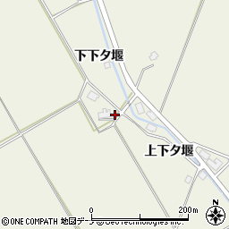 秋田県仙北郡美郷町金沢西根上下タ堰125-3周辺の地図