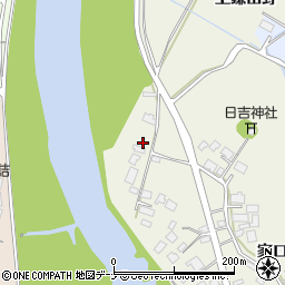 秋田県由利本荘市二十六木家口田1周辺の地図