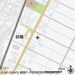 秋田セントラルガス本荘営業所周辺の地図