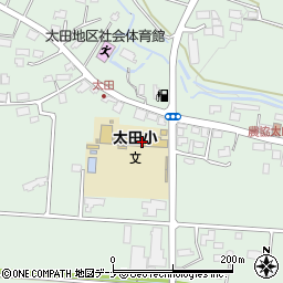 花巻市立太田小学校周辺の地図