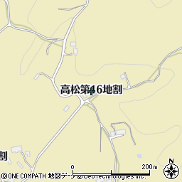 岩手県花巻市高松（第１６地割）周辺の地図