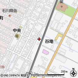 秋田県由利本荘市薬師堂谷地181-41周辺の地図