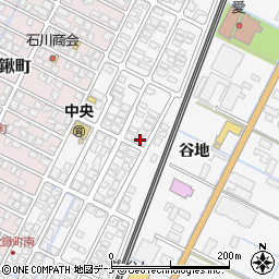 秋田県由利本荘市薬師堂谷地181-22周辺の地図