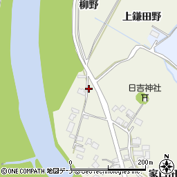 秋田県由利本荘市二十六木上鎌田野53周辺の地図