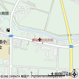 太田簡易郵便局周辺の地図