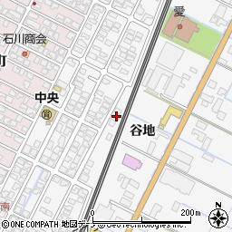 秋田県由利本荘市薬師堂谷地181-7周辺の地図