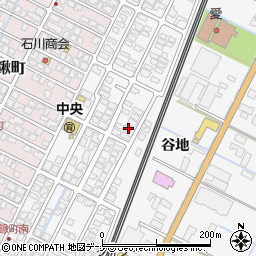 秋田県由利本荘市薬師堂谷地181-37周辺の地図
