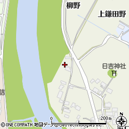 秋田県由利本荘市二十六木（柳野）周辺の地図