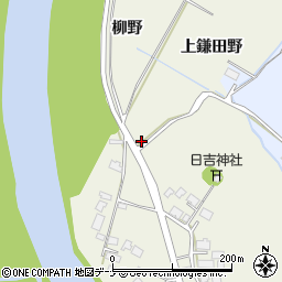 秋田県由利本荘市二十六木上鎌田野56周辺の地図
