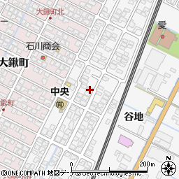 秋田県由利本荘市薬師堂谷地181-12周辺の地図