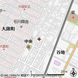 秋田県由利本荘市薬師堂谷地181-26周辺の地図