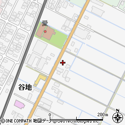 秋田県由利本荘市薬師堂谷地258-1周辺の地図