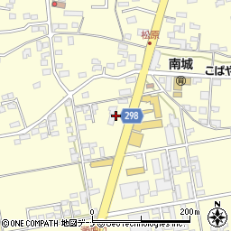ローソン花巻桜町一丁目店周辺の地図