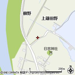 秋田県由利本荘市二十六木上鎌田野61周辺の地図