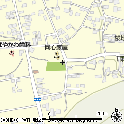 櫻町４公民館周辺の地図