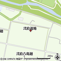 岩手県花巻市中根子弐拾道地周辺の地図