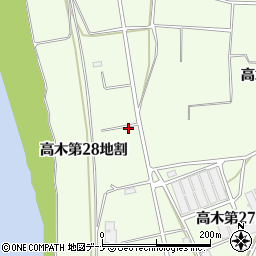 岩手県花巻市高木第２８地割78周辺の地図