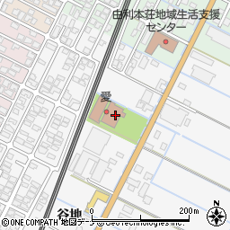 秋田県由利本荘市薬師堂谷地288周辺の地図