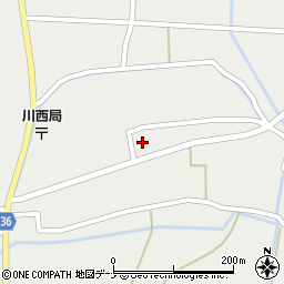 秋田県横手市大森町袴形（南越前林）周辺の地図