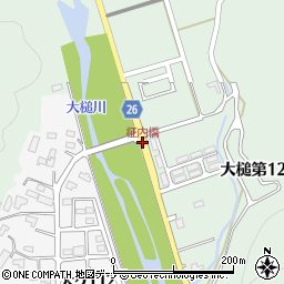 柾内橋周辺の地図