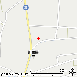 秋田県横手市大森町袴形北越前林周辺の地図