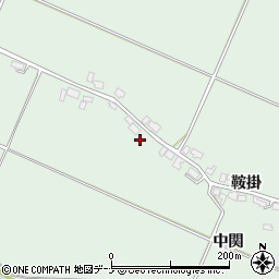 秋田県仙北郡美郷町金沢中関周辺の地図