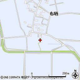 秋田県大仙市角間川町布晒97-5周辺の地図