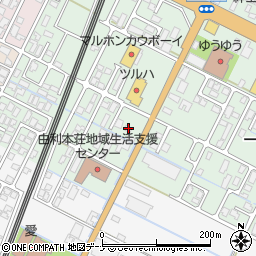 オートバンク本荘店周辺の地図